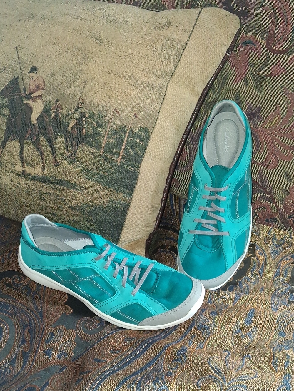 CLARK'S TEAL Sneakers